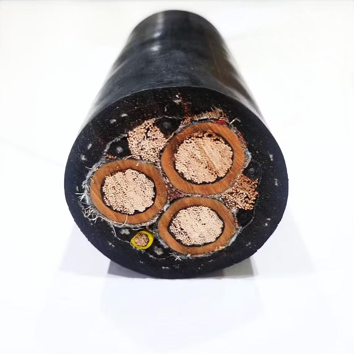  THREE-CONDUCTOR ROUND PORTABLE POWER CABLES